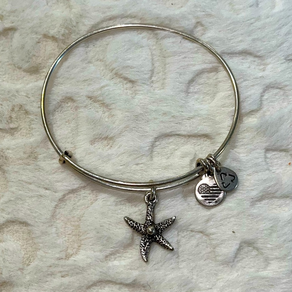Alex & Ani Starfish Charm Bracelet